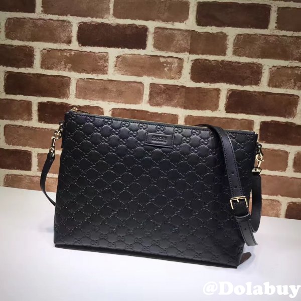 Replica UK Gucci Signature Soft Padlock Medium Shoulder 473882 Bag