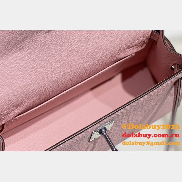 Replica Hermes Designer Epsom Kelly Pinks 19/25/28CM Bag Store