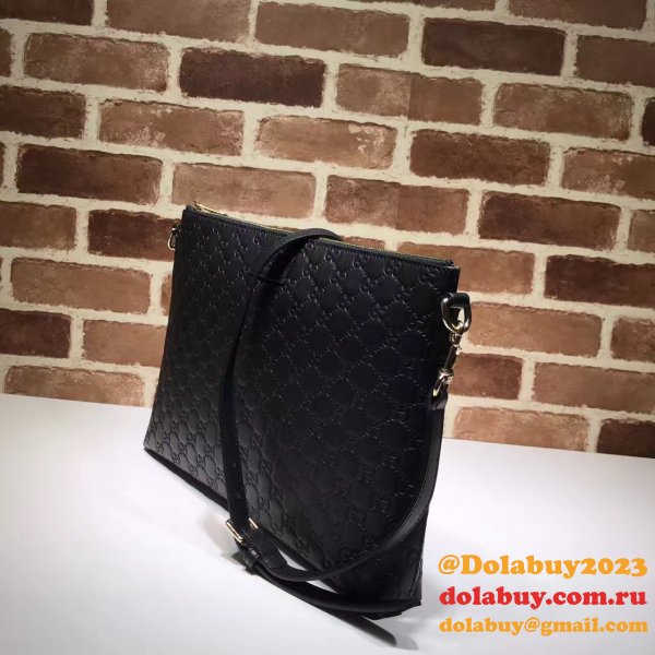 Replica UK Gucci Signature Soft Padlock Medium Shoulder 473882 Bag