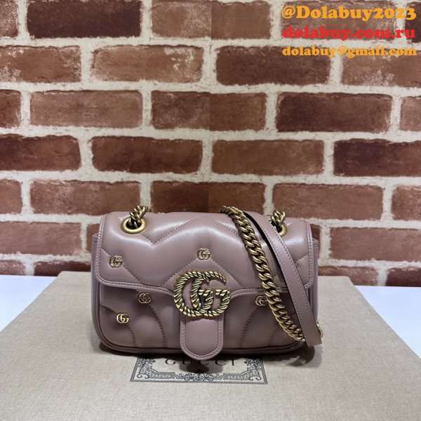 GG Marmont Matelassé 446744 Wholesale Gucci Replicas Bag